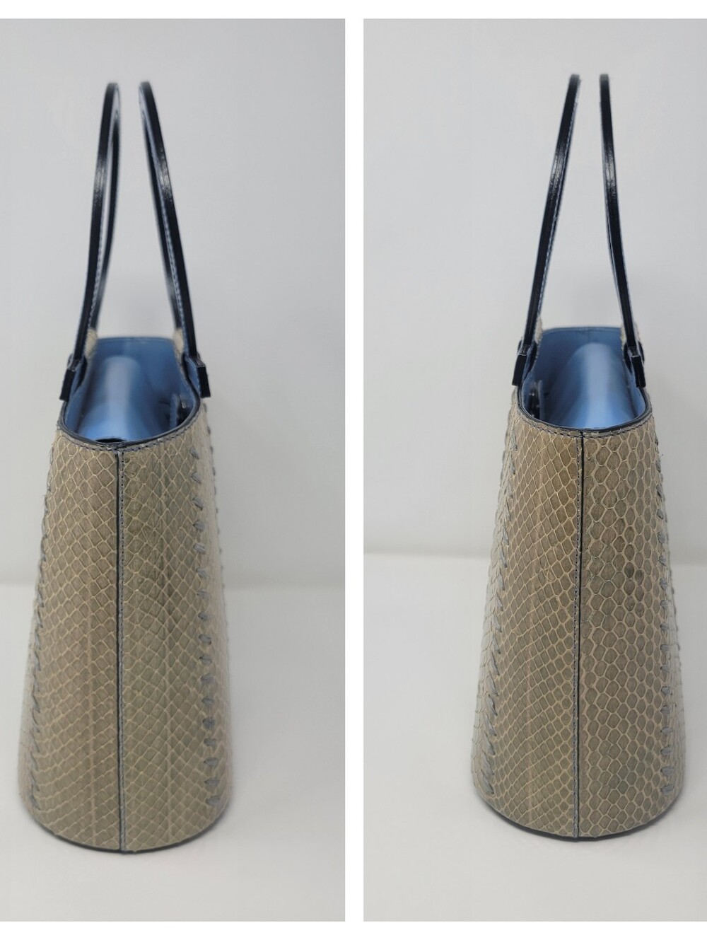 Salvatore Ferragamo Python Handbag - Picture 5 of 8